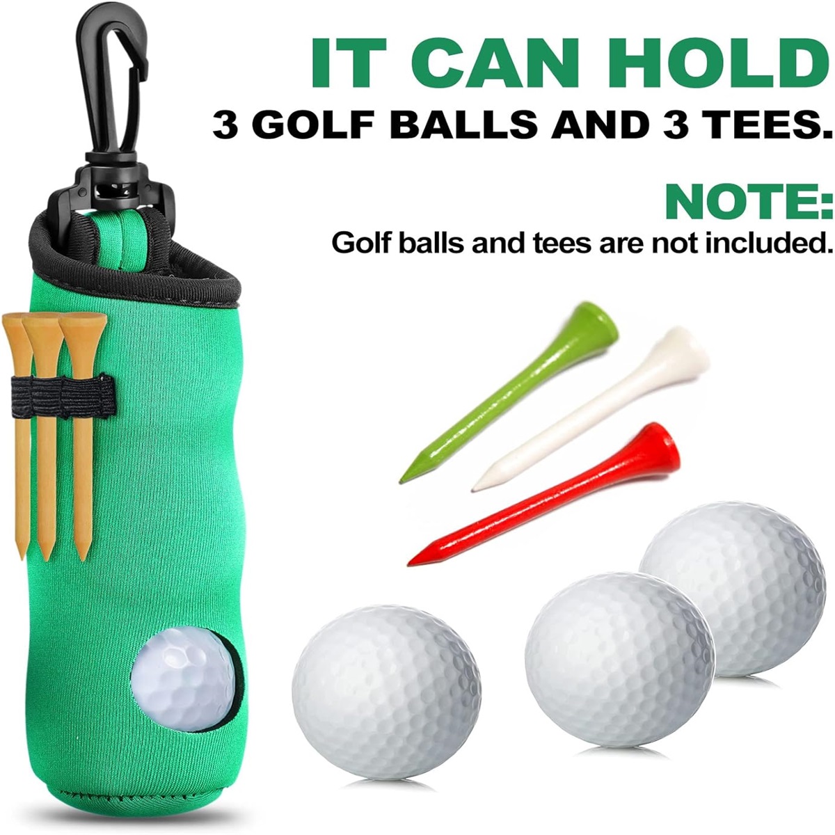 1pc suporte de t de golfe, sac - Golf Equipment Holder avaliação e preço